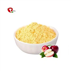 Congelar pó de maçã seca