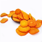 Chips crocantes de cenoura
